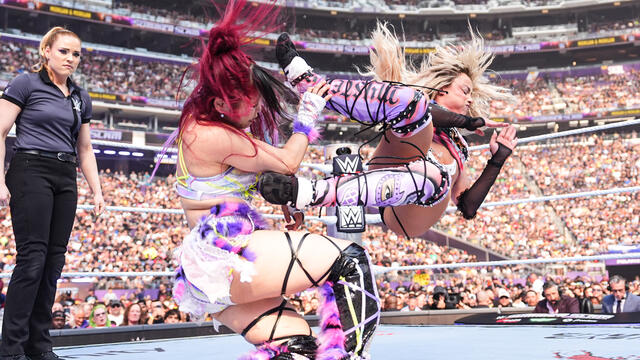 Liv Morgan vs. IYO SKY | Women's World Title Match: SummerSlam 2026 highlights background