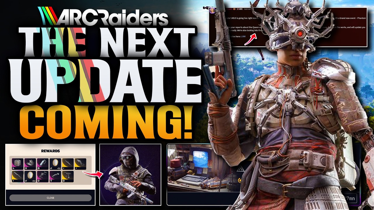 ARC Raiders NEW Skins! New Project & Big Update Coming! background