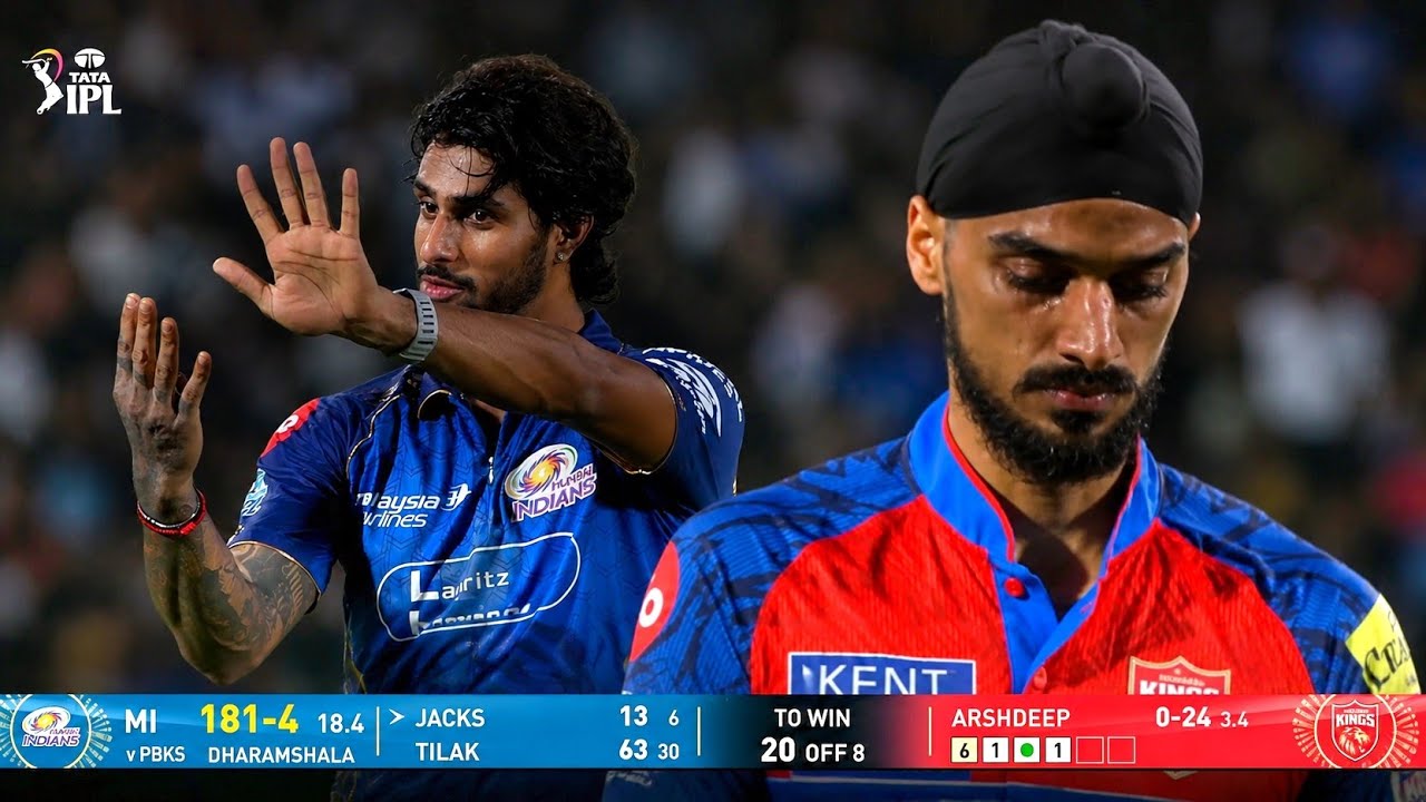 Watch : Tilak Verma Trolling Arshdeep Singh & PBKS After MI vs PBKS | Tilak Verma Arshdeep Singh background