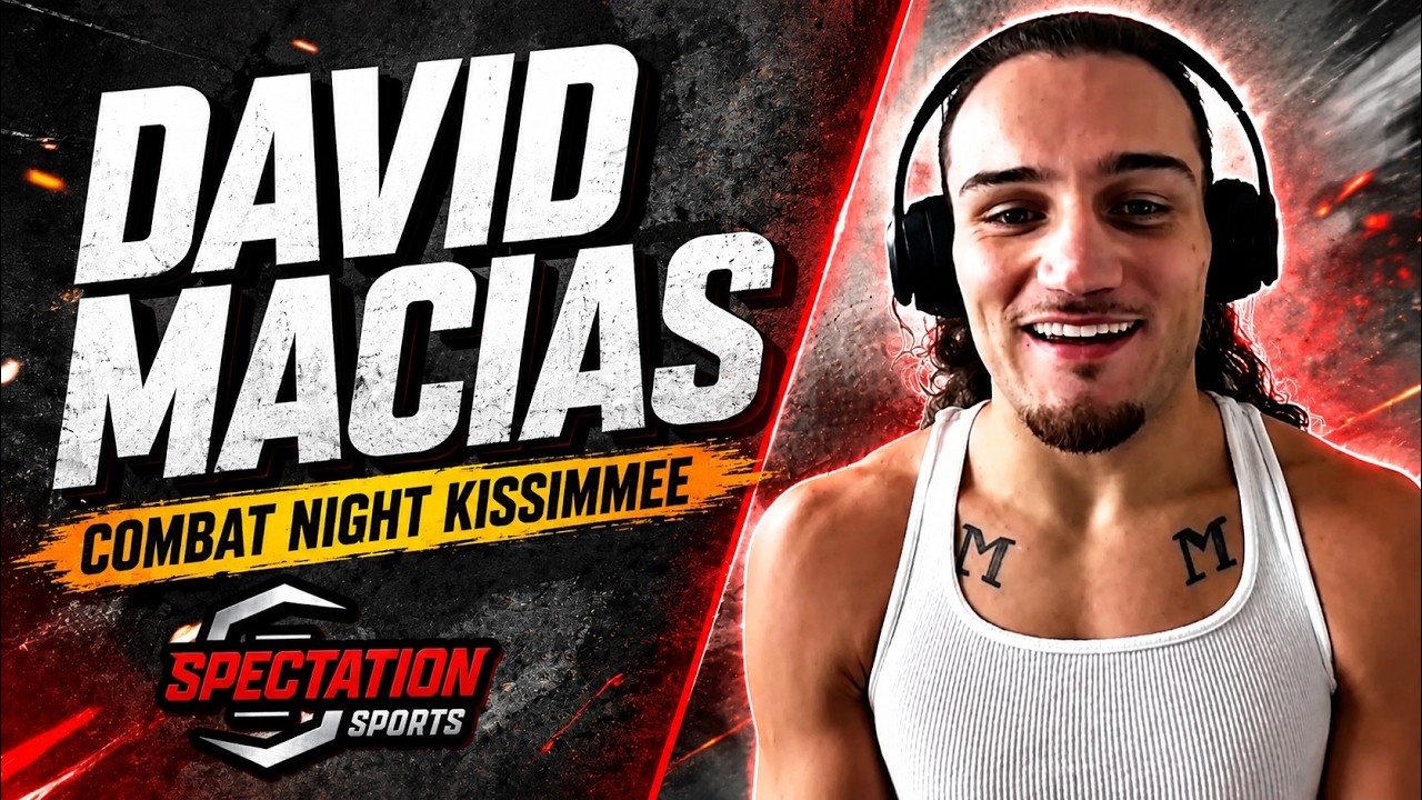 Bad Blood fuels David Maciasahead of Combat Night title fight vs Juanky Rodriguez background