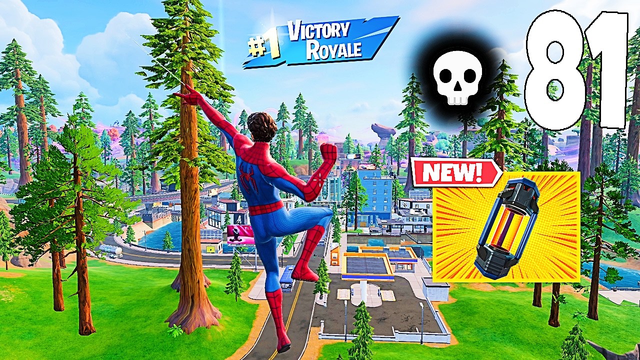 81 Elimination squads "Zero Build" Gameplay Wins (NEW Fortnite Chapter 7 Season 3 PC)