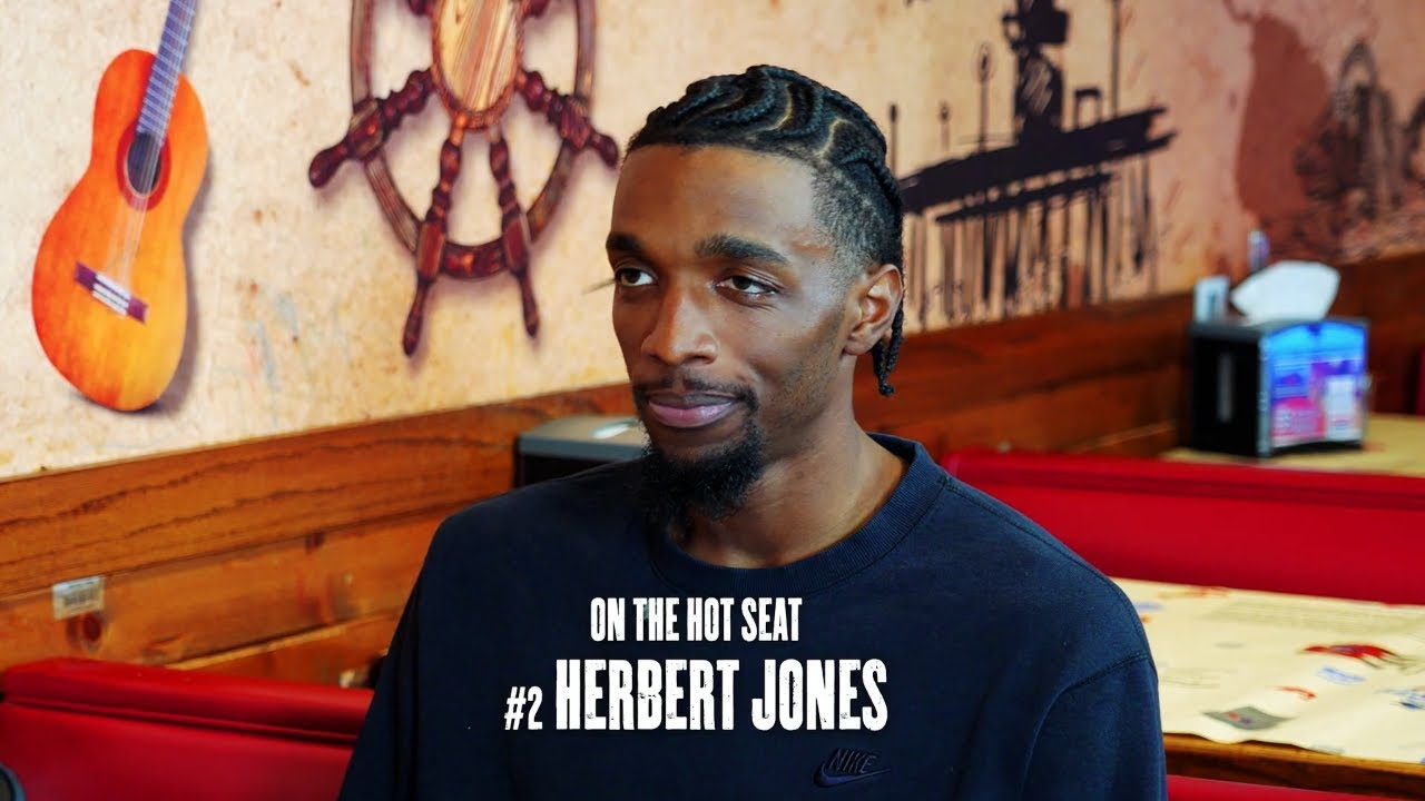 Herb Jones talks basketball, food & music | Fiery Crab Heat Check background