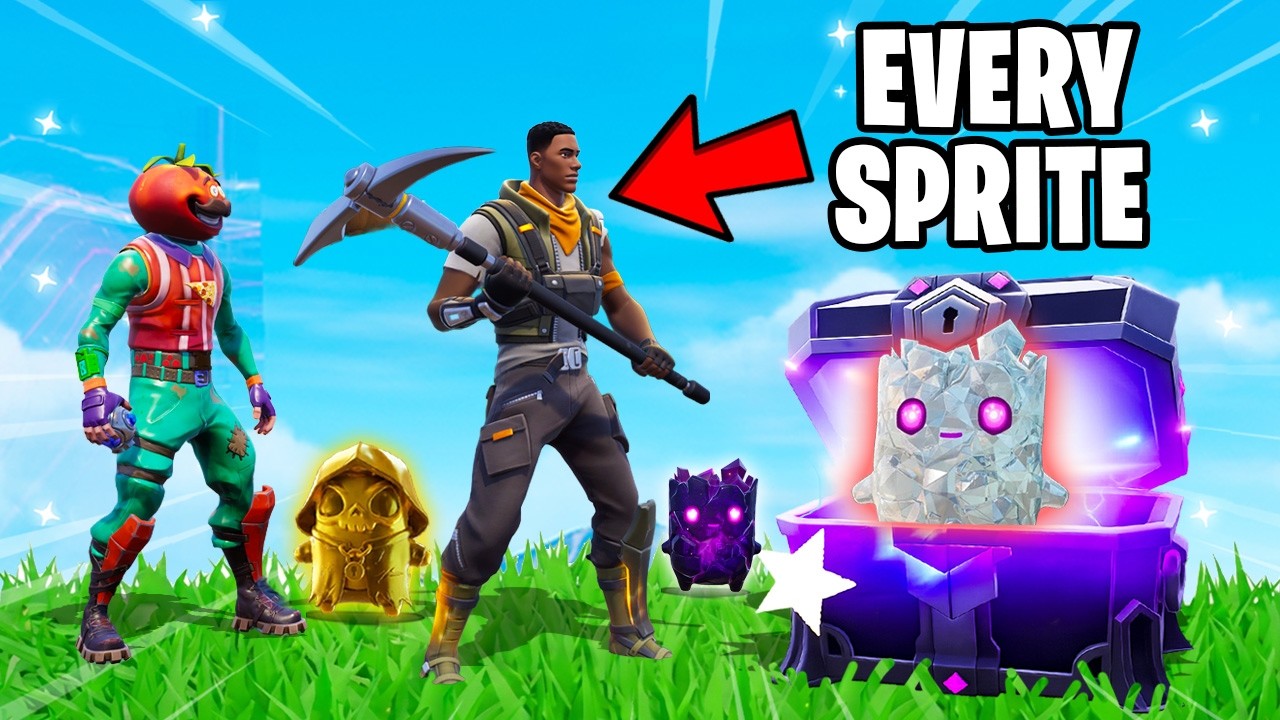 I Hired a Professional Sprite Hunter in Fortnite