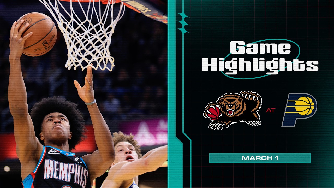 Memphis Grizzlies Highlights vs. Indiana Pacers (3/1/26)