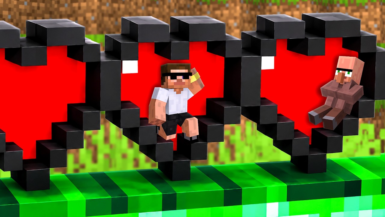 Hiding Inside Hearts in Minecraft.. background