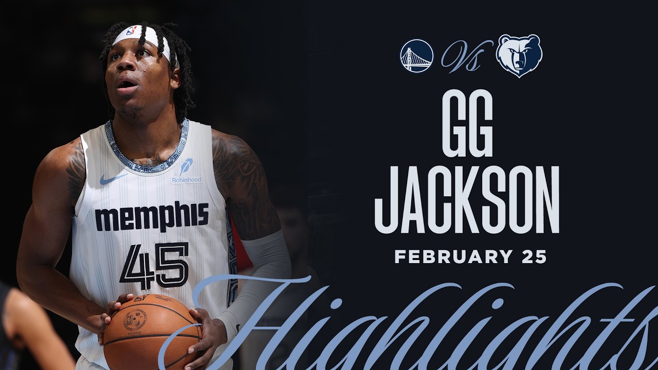 GG Jackson Highlights vs. Golden State Warriors background