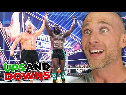 Ups & Downs: WWE SummerSlam 2026 Night 1 Review background