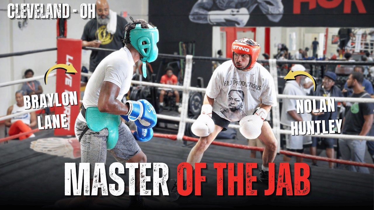 DON'T BLINK! 20X National Champion Nolan Huntley Shows PIERCING JAB In Sparring! background