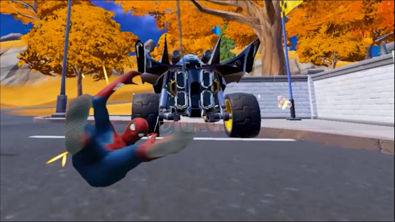 Spider-Man: Brand New Day in Fortnite background
