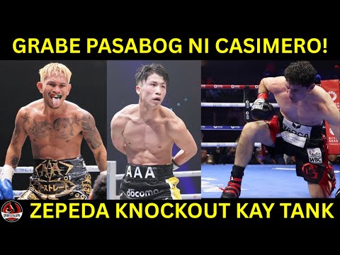 Casimero vs Inoue December in Saudi Arabia | Zepeda KNOCKOUT lang pala kay Tank Davis!