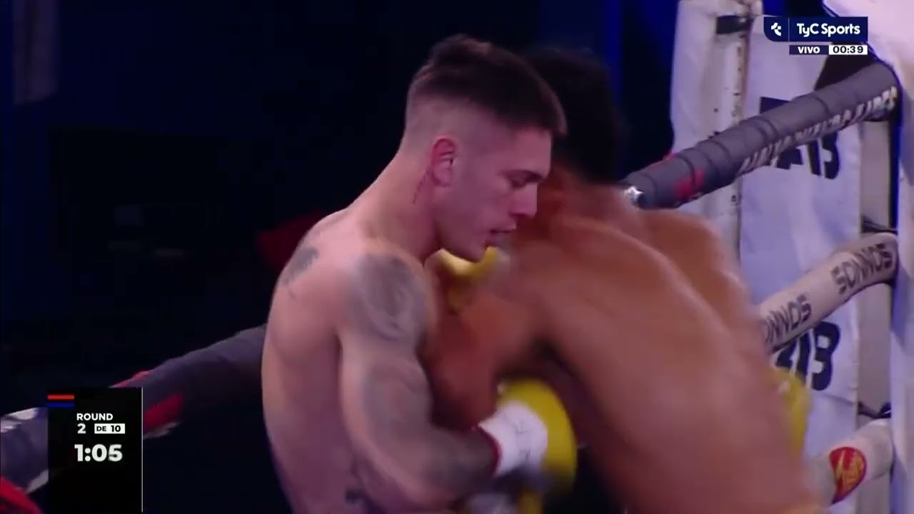 Alan Crenz vs. Juan Sánchez - Boxeo De Primera - TyC Sports background
