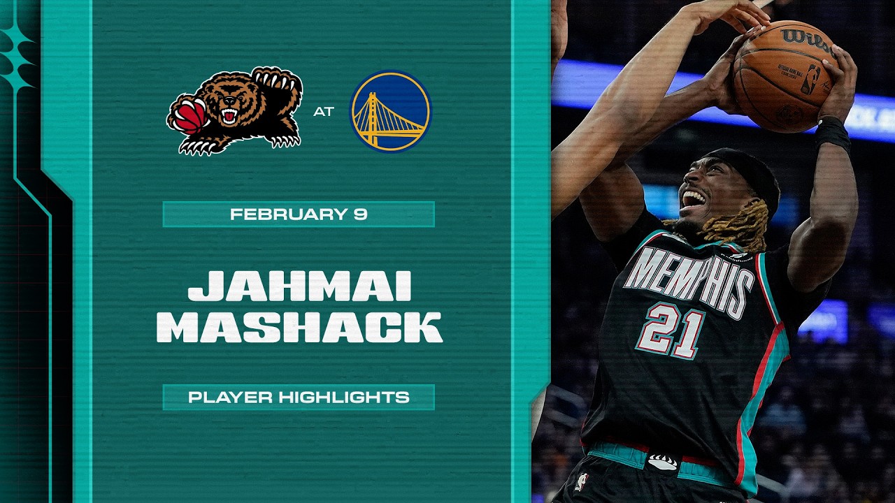 Jahmai Mashack Highlights vs. Golden State Warriors background