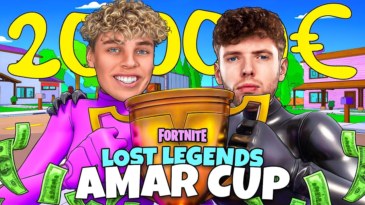 ESKALATION im 20.000€ FORTNITE LOST LEGENDS CUP! 🔥😱 background