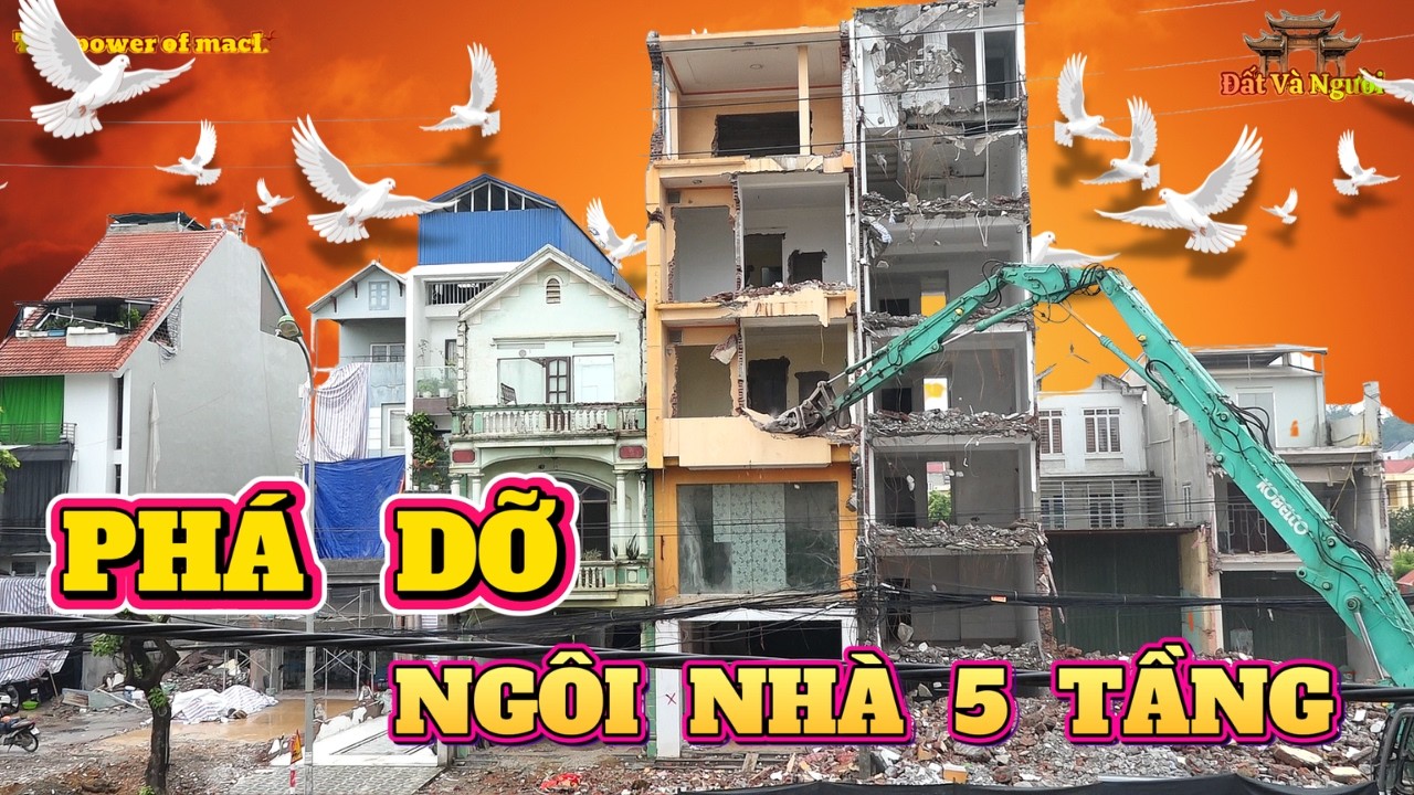 Techniques for demolishing solid buildings background