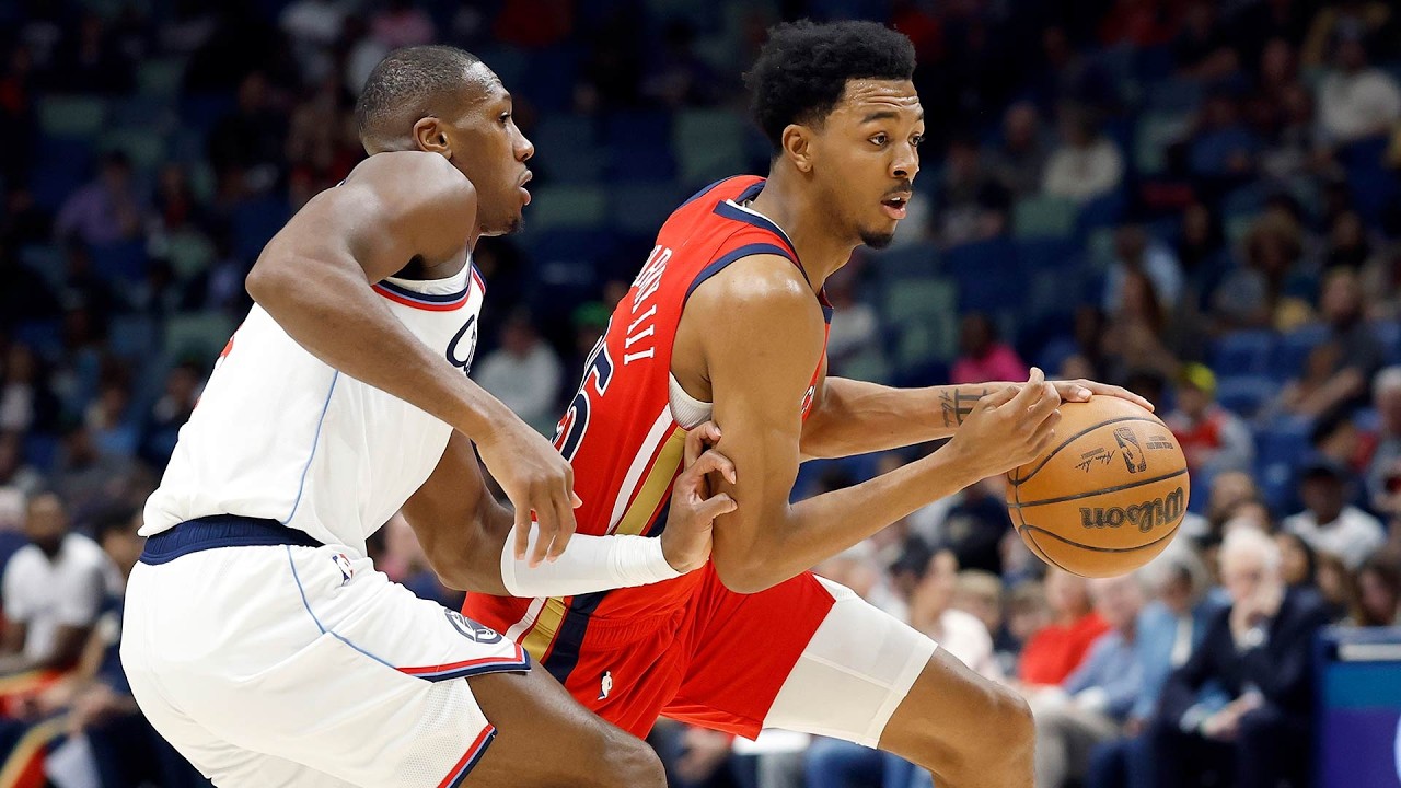 Trey Murphy III Highlights vs. LA Clippers 3/19/26 background