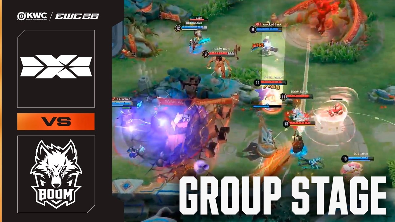 Deep Cross Gaming vs. BOOM Esports | KWC at EWC 26 - Group Stage - Highlights background