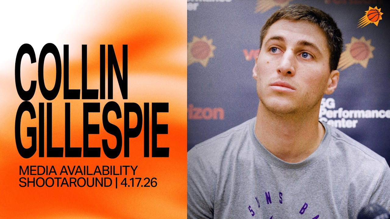 Collin Gillespie Shootaround Media Availability | Phoenix Suns | 4-17-26 background