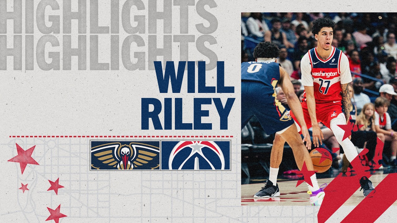 Highlights: Will Riley Scores 19 Points at New Orleans Pelicans | 03.08.26 background