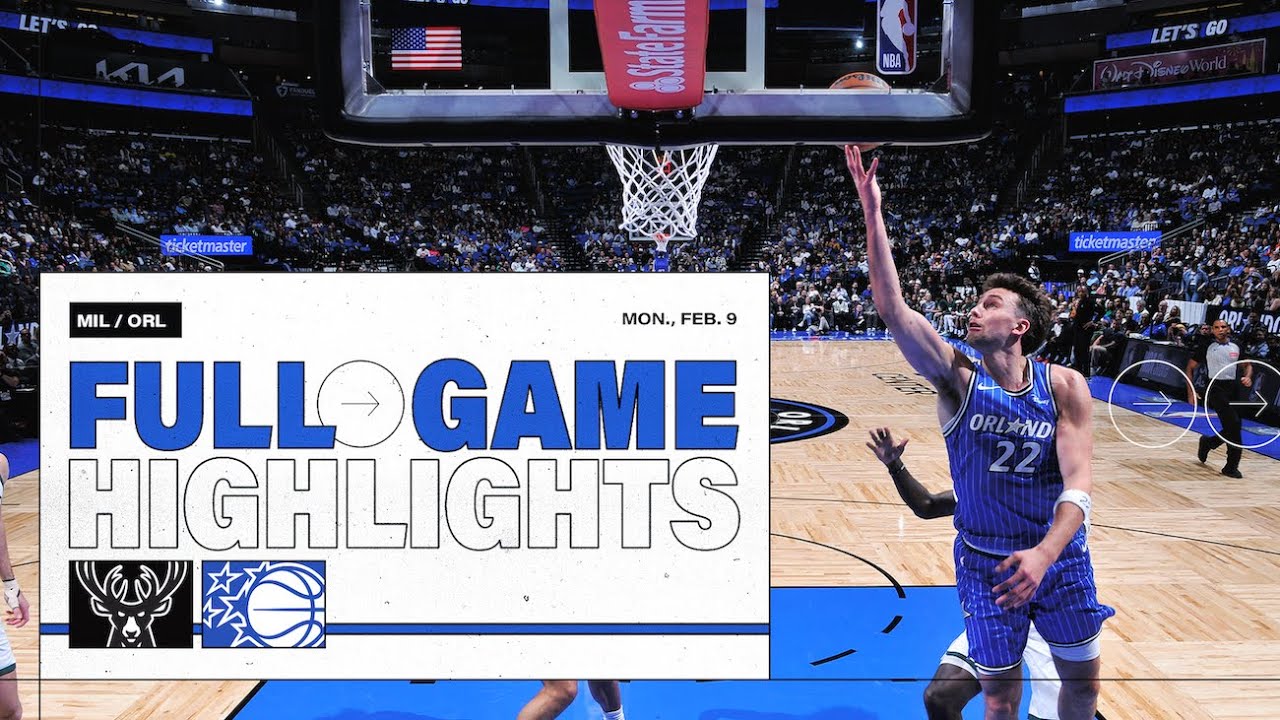 FULL GAME HIGHLIGHTS: MILWAUKEE BUCKS VS. ORLANDO MAGIC 2.09.26