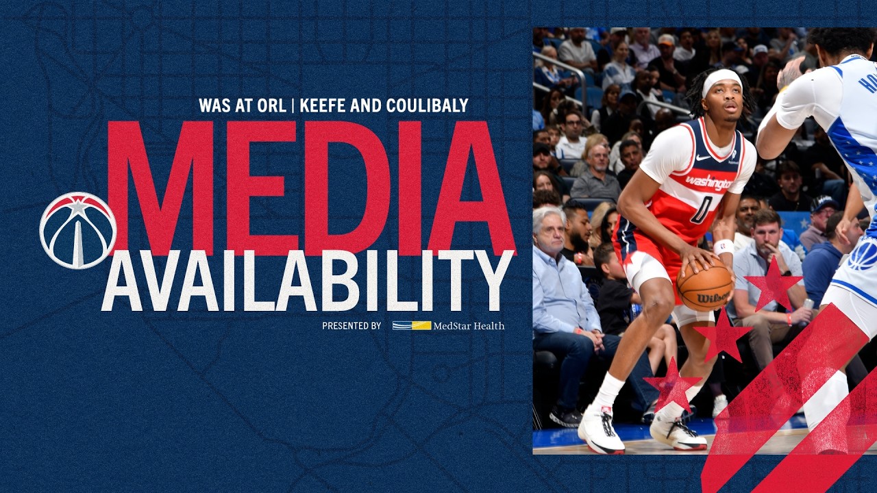 Media Availability: Head Coach Brian Keefe and Bilal Coulibaly | 3.12.26 background
