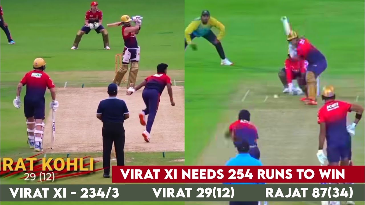 RCB Practise Match 2026 Highlights - V Kohli 29(12) Jitesh 87(34) Rajat 75(24) | RCB Practise Today