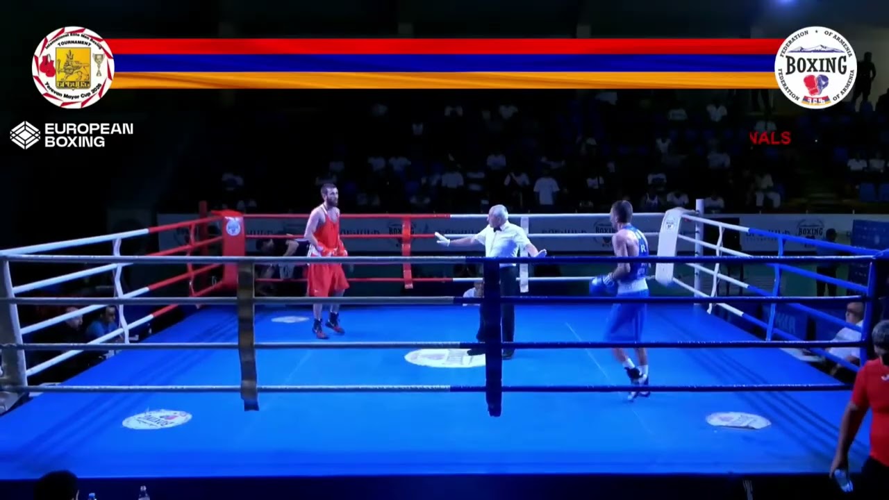 Baregham Harutyunyan (ARM) vs. Ruben Garboyan (ARM) Yerevan Mayor Cup 2026 Final (50kg) background
