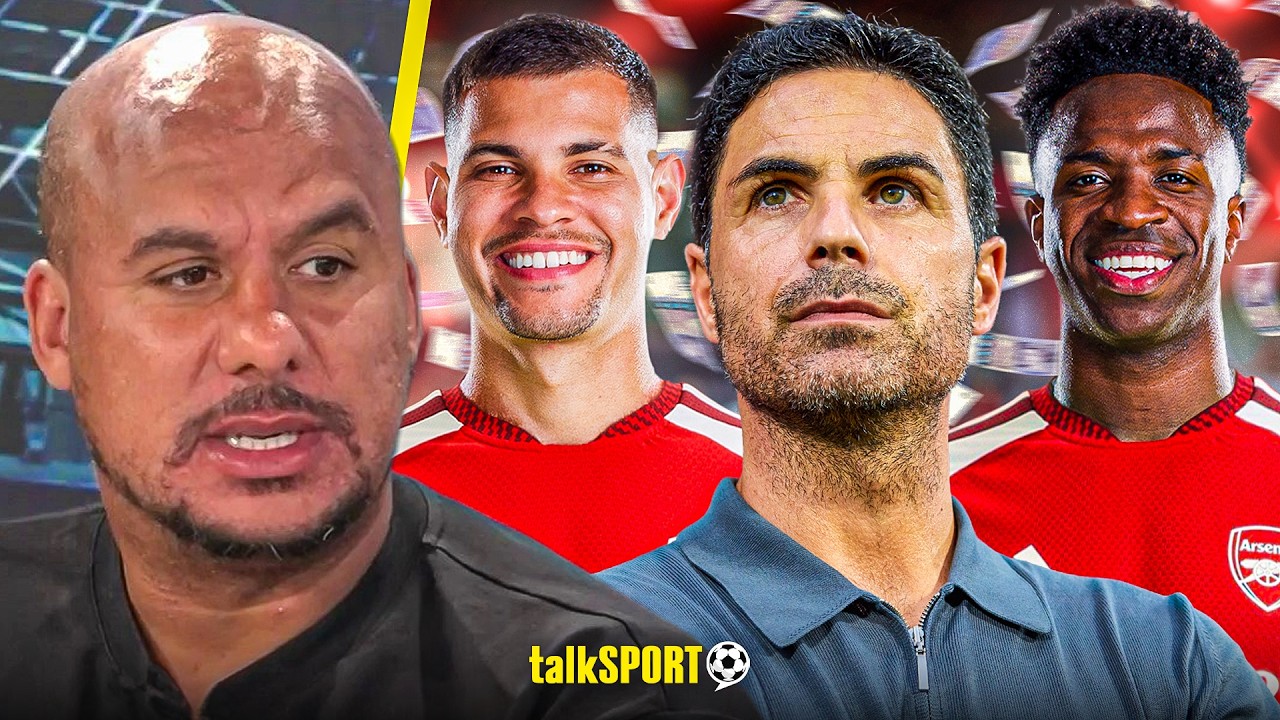 Gabby Agbonlahor INSISTS Arsenal do NOT NEED Bruno Guimarães or Vinícius Júnior to WIN the League!