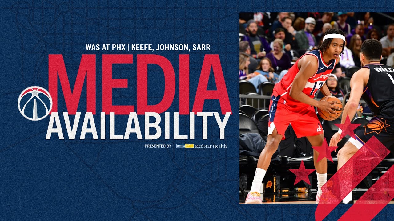 Media Availability: Head Coach Brian Keefe, Tre Johnson, and Alex Sarr | 1.11.26