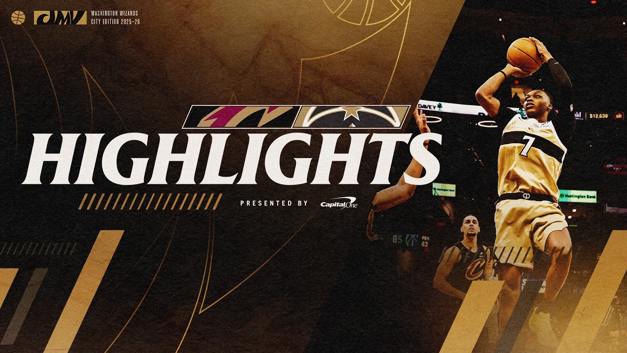 Highlights: Washington Wizards at Cleveland Cavaliers | 02.11.26 background