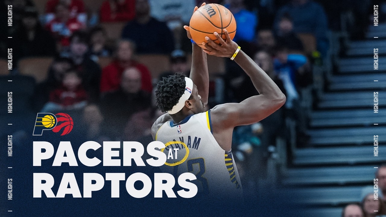 Pascal Siakam Leads Six Players in Double Figures, But Pacers Fall to Raptors | Full Game Highlights background
