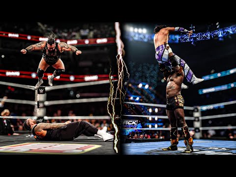 WWE Finishers of 2026 February Compilation background