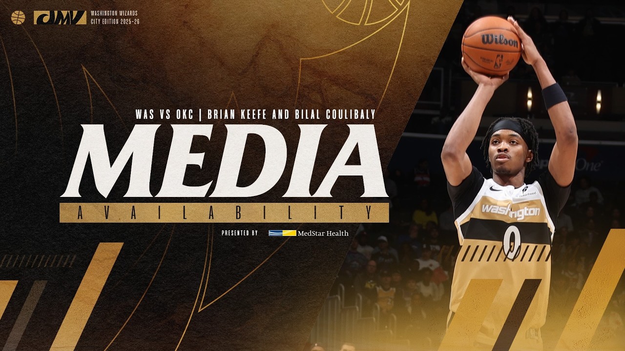 Media Availability: Brian Keefe and Bilal Coulibaly | 3.21.26 background
