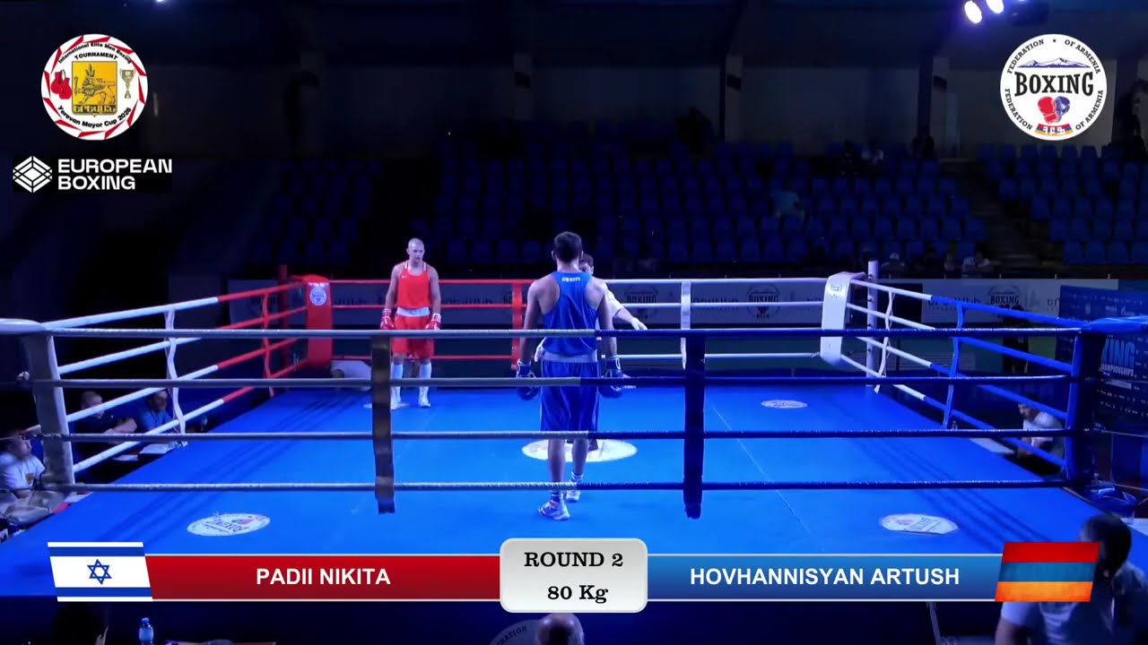 Artush Hovhannisyan (ARM) vs. Nikita Padi (ISR) Yerevan Mayor Cup 2026 QF's (80kg) background