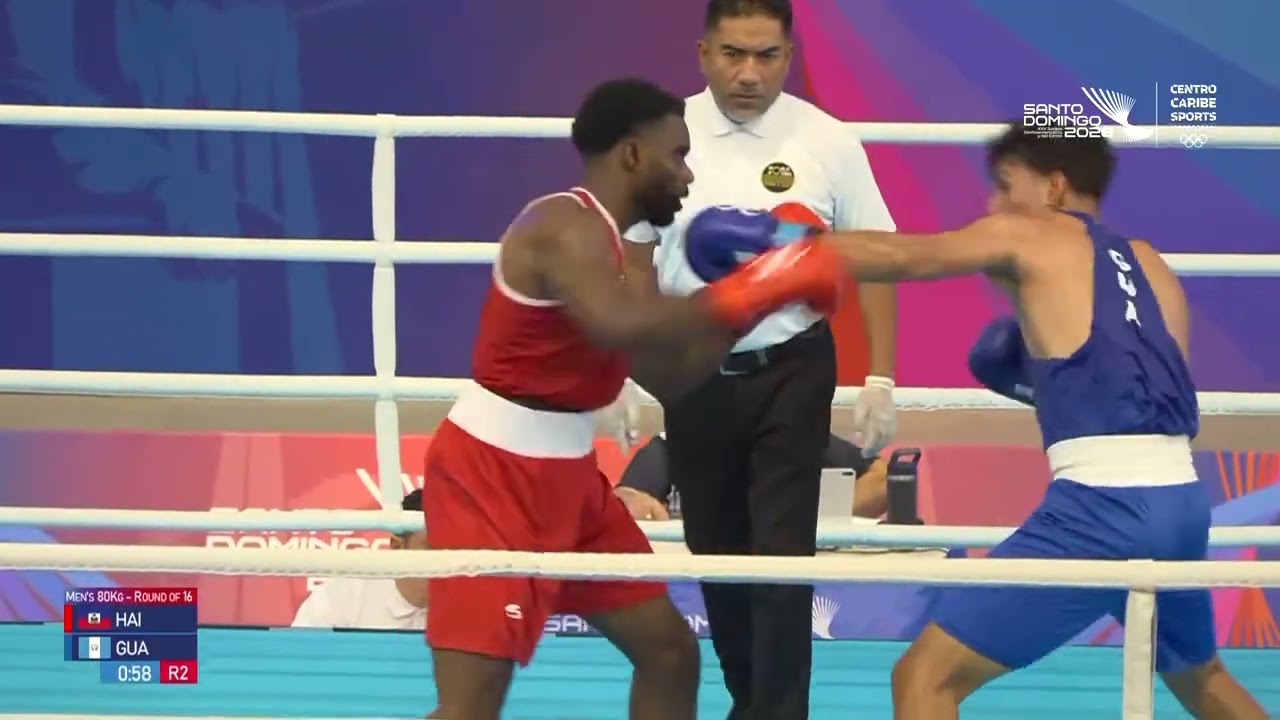 Cedrick Belony-Duliepre (HAI) vs. Jorge Ochoa (GUA) CACGs 2026 (80kg) background