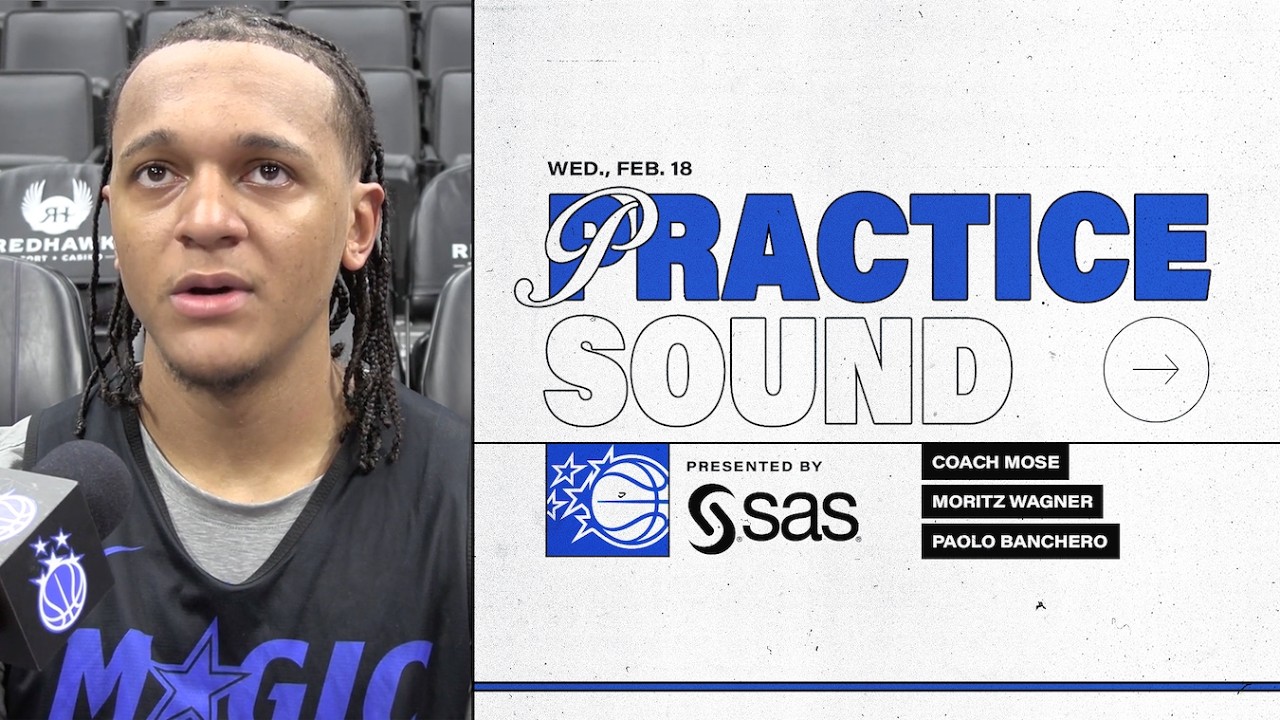 PRACTICE SOUND: COACH MOSE, MORITZ WAGNER & PAOLO BANCHERO PRESENTED BY SAS background