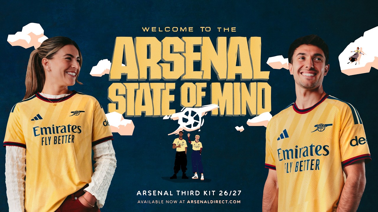 The story behind Arsenal's 26/27 third kit & Kai Havertz Interview Exclusive background