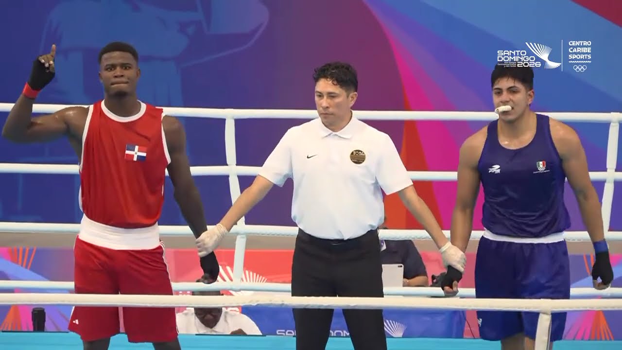 Cristian Pinales (DOM) vs. Emilio Molina (MEX) CACGs 2026 QF's (90kg) background