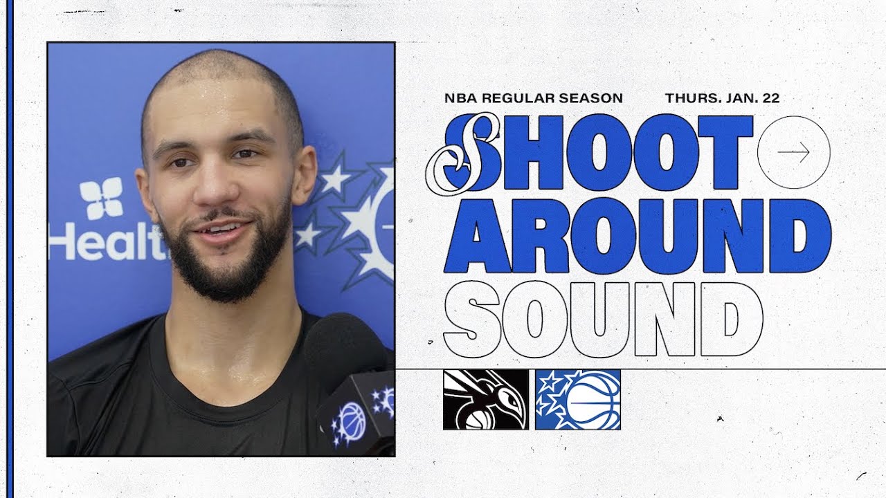 SHOOTAROUND SOUND: CHARLOTTE HORNETS VS. ORLANDO MAGIC | COACH MOSE, TRISTAN DA SILVA & JALEN SUGGS background