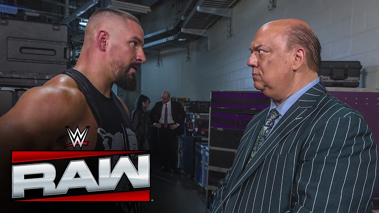 Bron Breakker confronts Paul Heyman: Raw highlights, Aug. 3, 2026 background