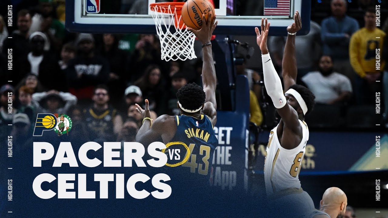 Indiana Pacers Highlights vs. Boston Celtics | January 12, 2026