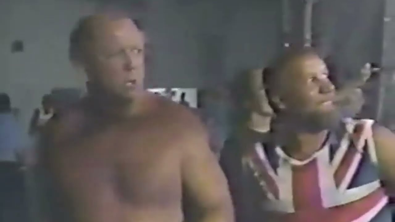 Dory Funk Jr. Attacks Bill Alfonso. Florida 1987