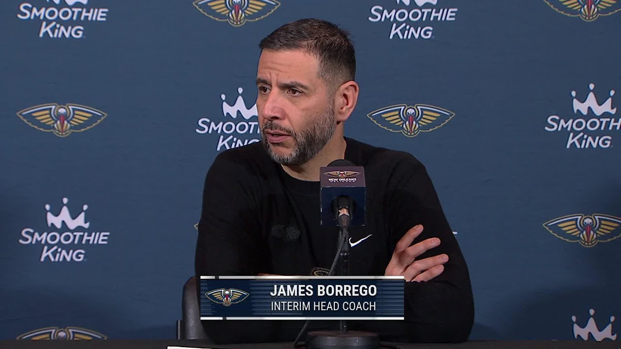 James Borrego | Raptors-Pelicans Postgame Interview 3/27/2026 background