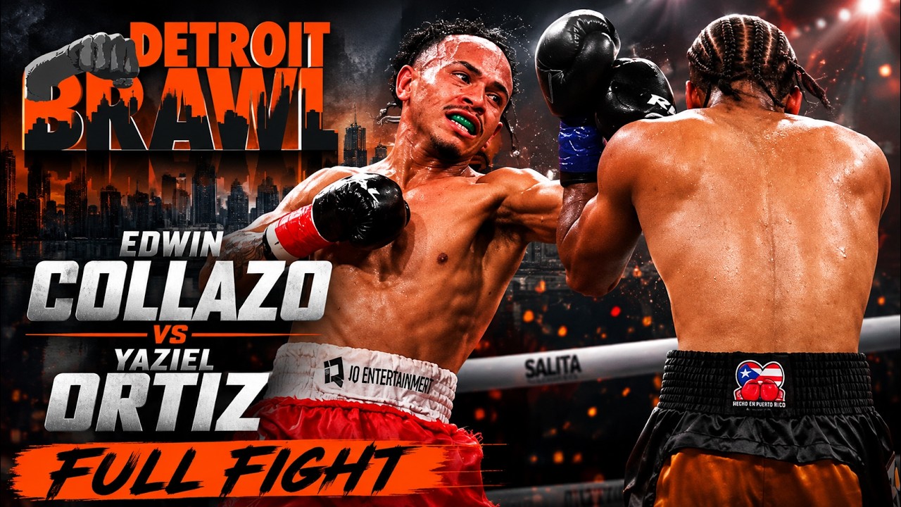 Edwin Collazo vs Yaziel Ortiz Full Fight background
