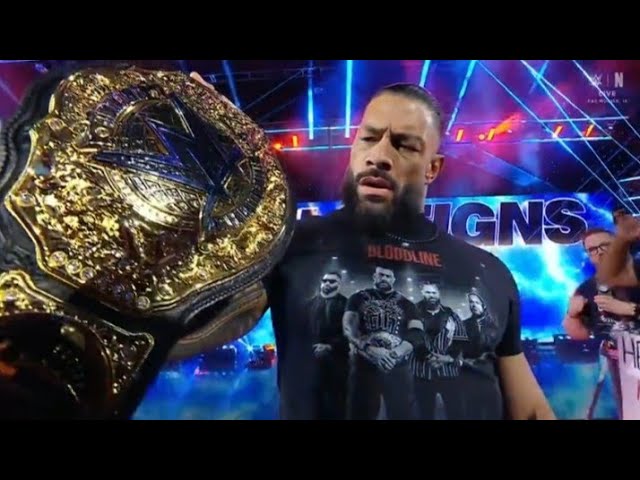 Roman Reigns Entrance _WWE RAW 3 August 2026