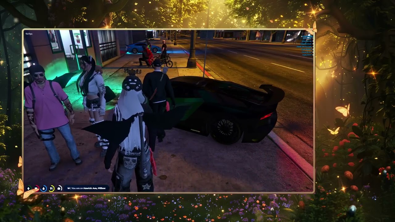 lets play some fivem ❄️(SPRP) its bank time background