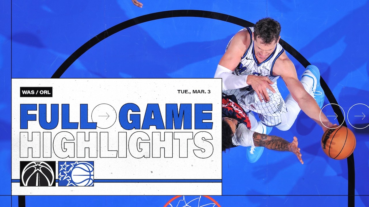 FULL GAME HIGHLIGHTS: WASHINGTON WIZARDS VS. ORLANDO MAGIC 3.03.26 background