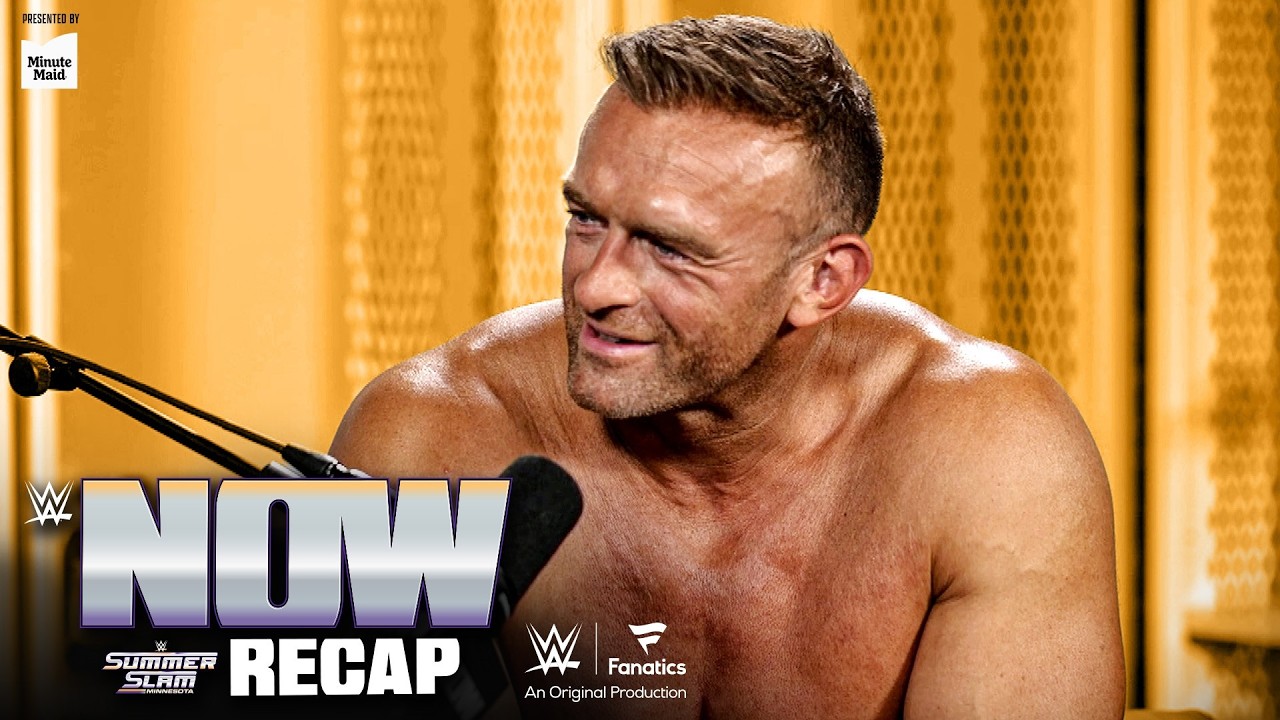 FULL INTERVIEW: Nick Aldis describes whirlwind month | SummerSlam recap: WWE Now background