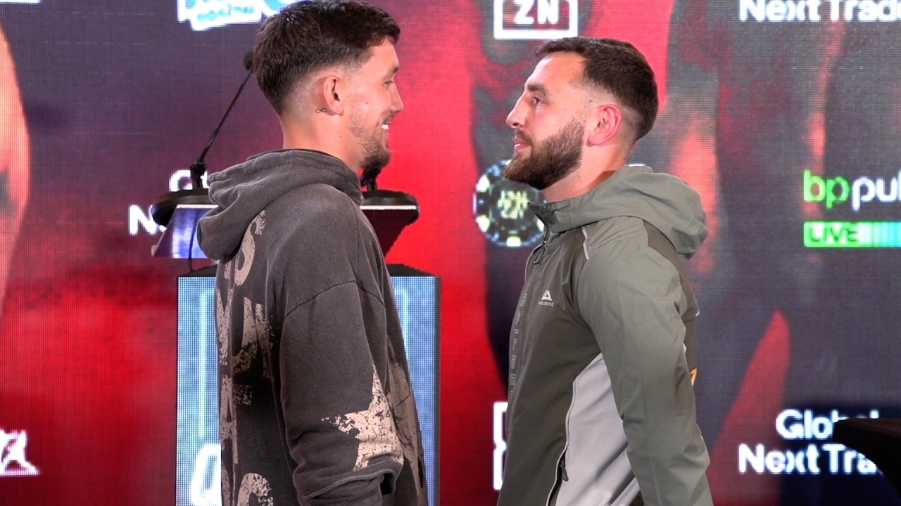 Liam Davies vs Nathaniel Collins • FULL FACE-OFF | DAZN