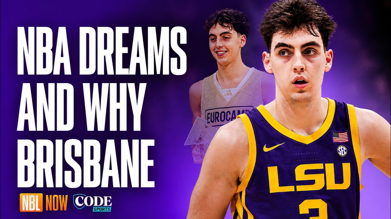 NBL Now | Max Mackinnon Opens Up: Brisbane, His Dad's Legacy & NBA Draft Workouts background