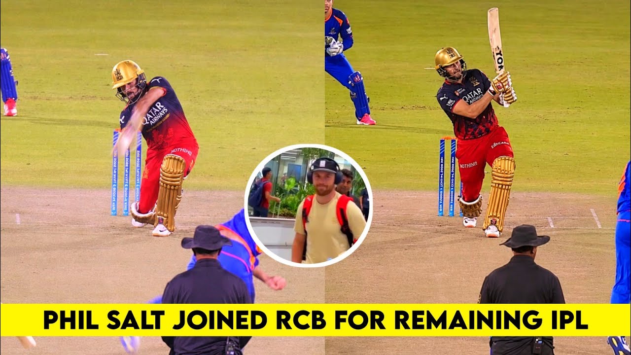 Phil Salt Joined RCB For Remaining IPL 2026 | Phil Salt Return RCB IPL 2026 | Phil Salt Injury